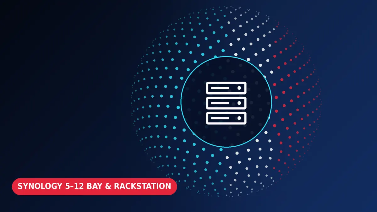 Synology 5- to 12-bay DiskStation and RackStation recovery