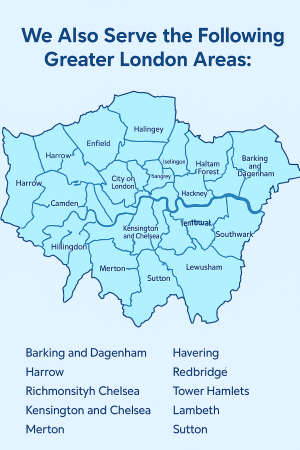 Religious & Non-Profit IT Support | Repairs, Data Recovery & Backup greater-london-it-support-map